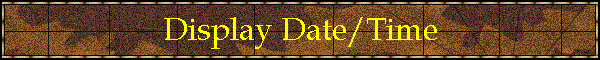 Display Date/Time